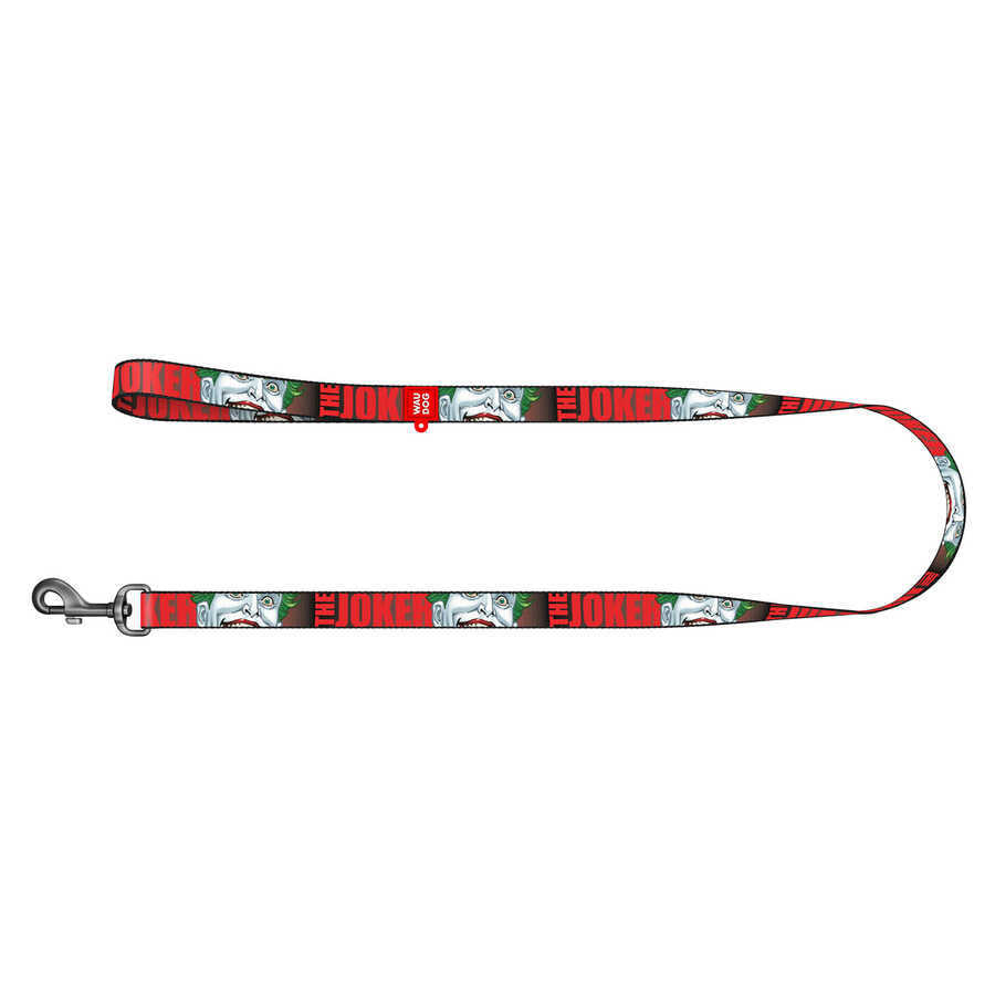 0110-2008 Waudog Nylon Dog Leash "joker" Design, W 10 Mm, L 122 Cm