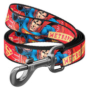 0115-2010 Waudog Nylon Dog Leash "superhero" Design, W 15 Mm, L 122 Cm