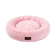 Petchic Tuti Pelüş Simit Yatak Pembe 60 Cm