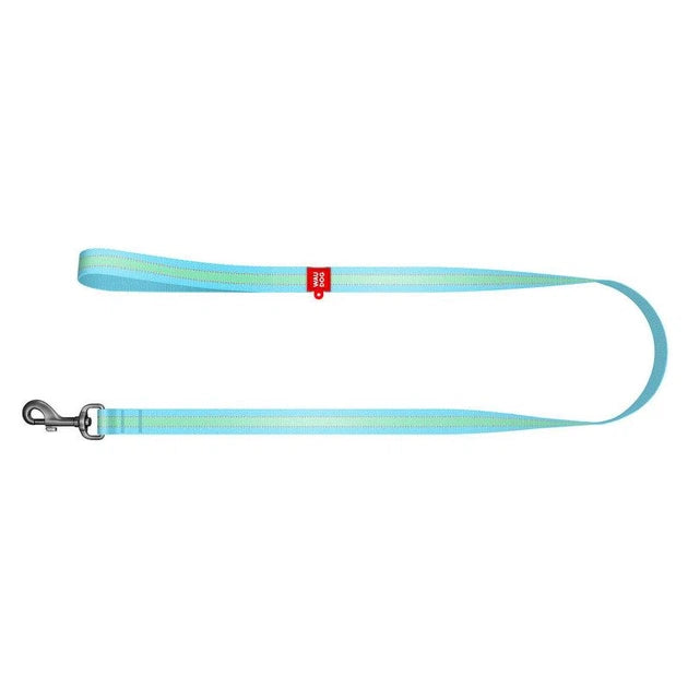 45632-waudog Glow İn The Dark/reflective, Plastic Fastex, W 20 Mm, L 24-40 Cm Blue