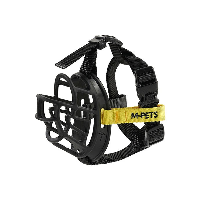 10845499 M-pets Bark Guard Ağızlık (m) Black/yellow