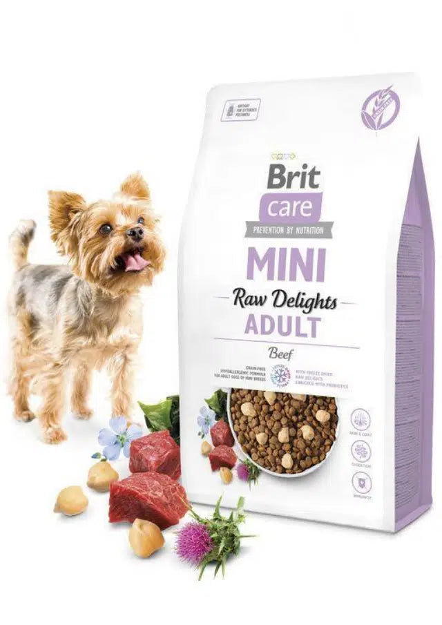 Brıt Care Mını Fd Raw Delıght Beef 2kg