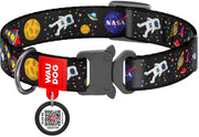 5121-collar Waudog Nasa Desenli Metal Tokalı Köpek Boyun Tasması 31-49 Cm 25 Mm