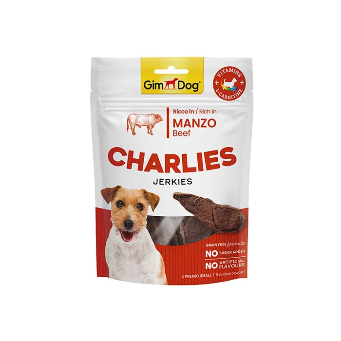 Gımdog Köpek Ödül Charlıes Jerkıes Sığır Etli 70gr