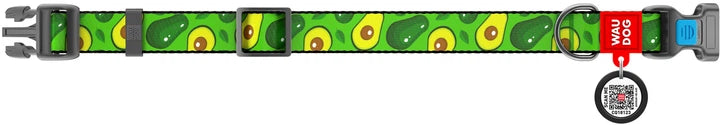 4773-waudog "avocado" Design, Plastic Fastex, W 25 Mm, L 35-58 Cm
