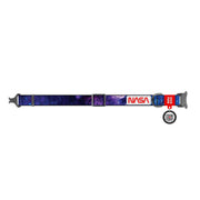 4508-0148 Waudog Nylon Dog Collar With Qr-passport, "nasa21" Design, Metal Fastex, L,w 25 Mm, L 35-58 Cm