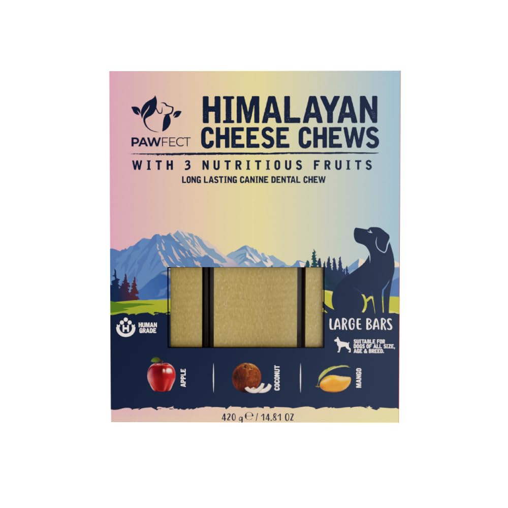 Pawfect Himalayan Cheese Köpek Ödülü L 3 Lü (apple, Mango, Coconut)