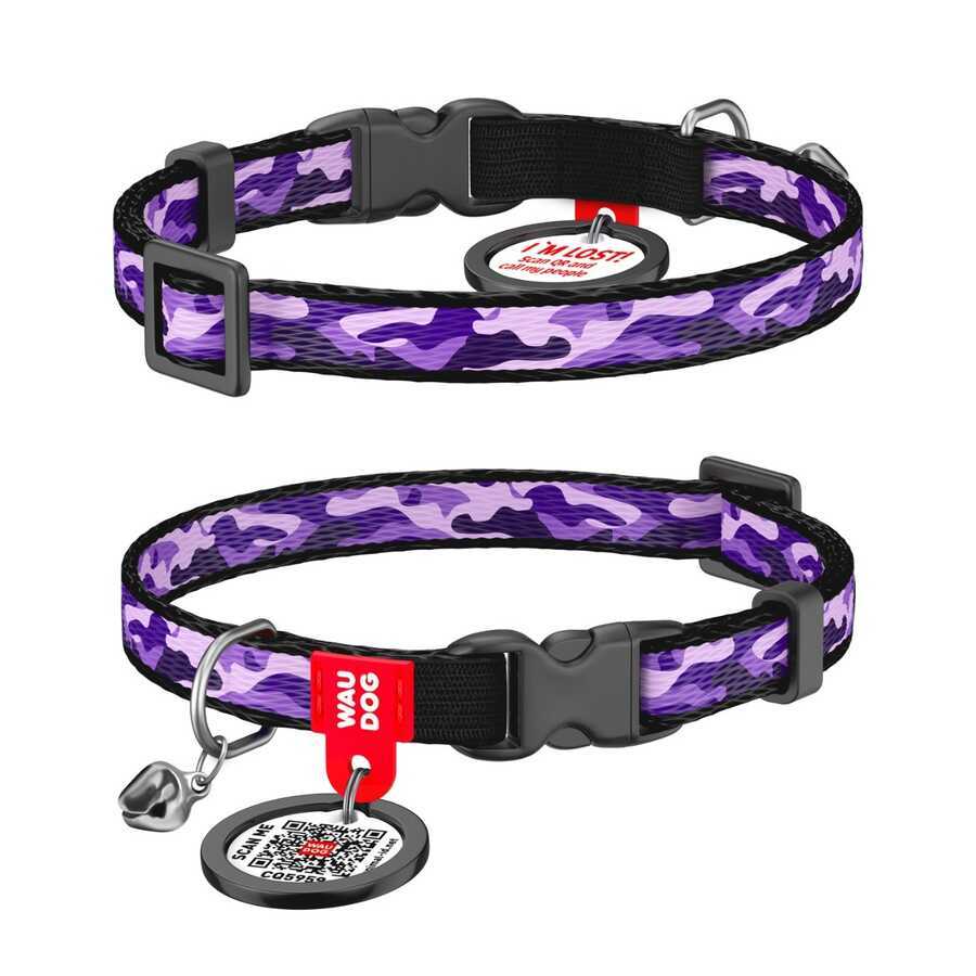 5275-collar Qr Pasaportlu Kedi Boyun Tasması 20-30 Cm 10 Mm