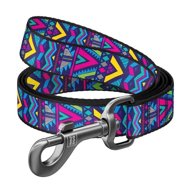 Waudog Nylon Dog Leash "ındie" Design, W 20 Mm, L 122 Cm (4832)