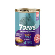 7days Balıklı Yetişkin Kedi Konserve 415 Gr