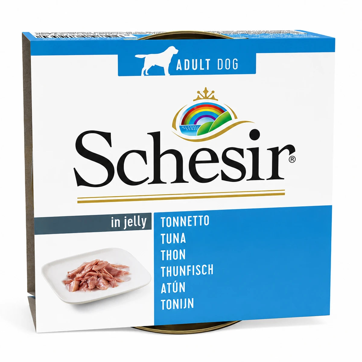 Schesir Jelly Ton Balığı Fileto Jöle İçinde Yetişkin Köpek Konservesi 150g