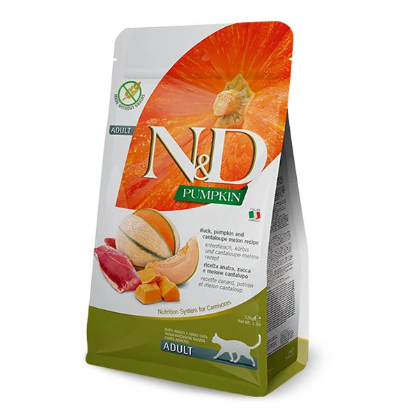 Nd Tahılsız Pumpkin Ördek Kavun Kedi Maması 1,5 Kg