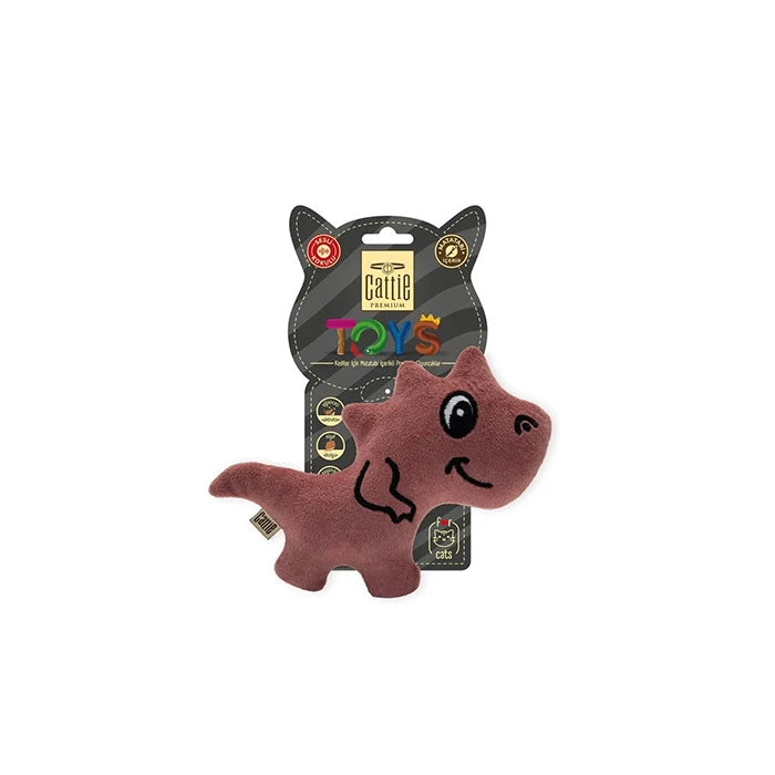 Cattie Trex Peluş Matatabili Kedi Oyuncağı 15cm