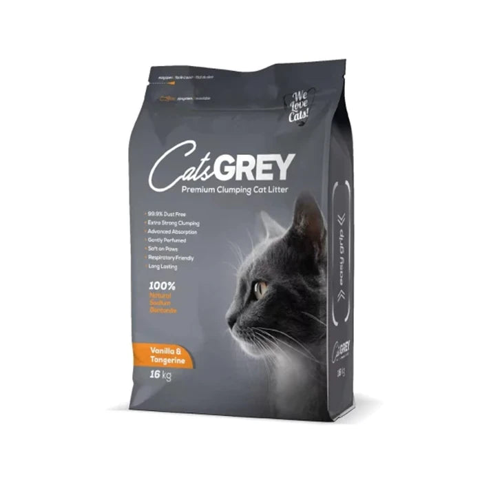 Cats Grey 16 Kg Vanilya Mandalina