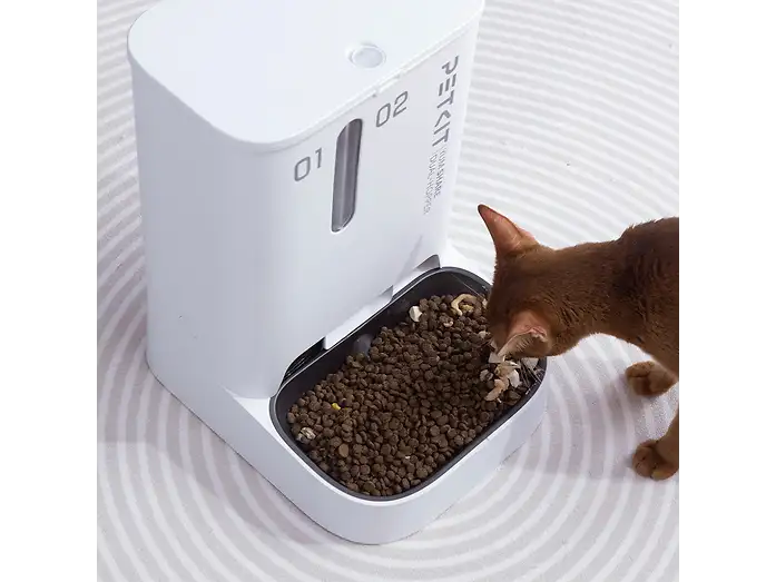 Petkit Yumshare Dualhopper 2 Camera Pet Feeder White