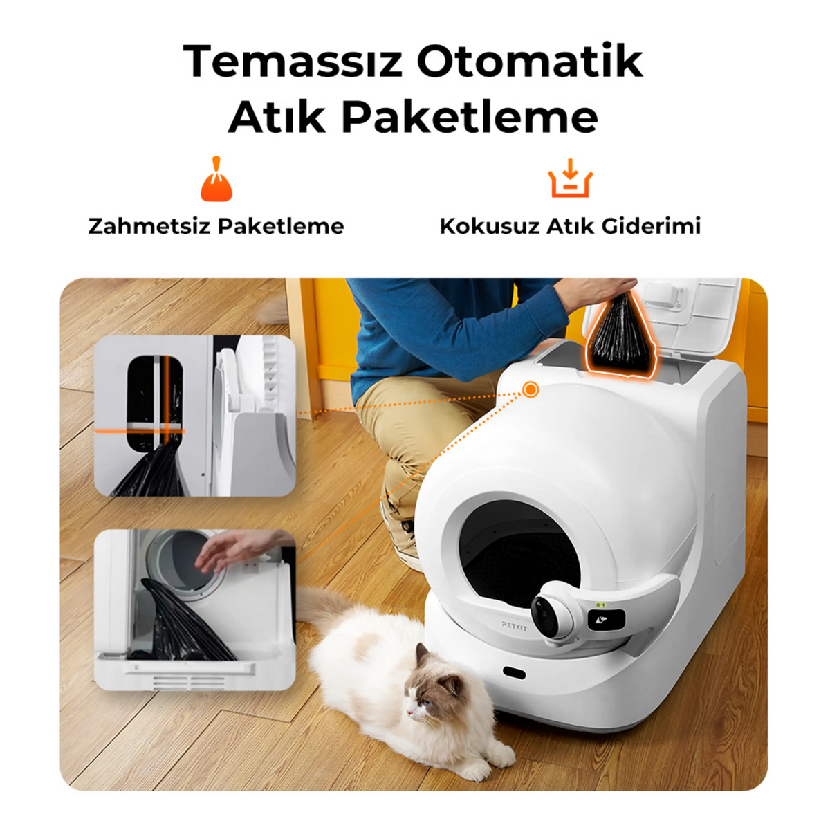 Petkit Purobot Ultra With Camera White