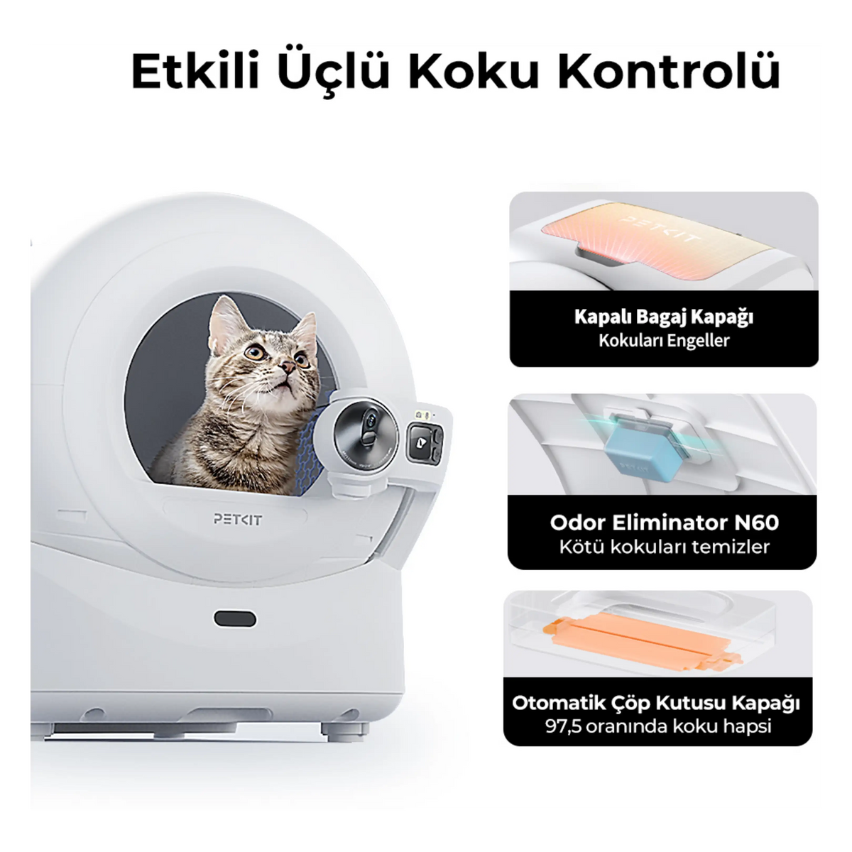 Petkit Purobot Ultra With Camera White