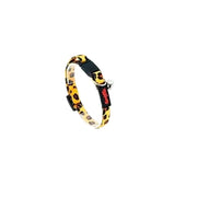 Cat Collar Easy & Safety Lock Leopard