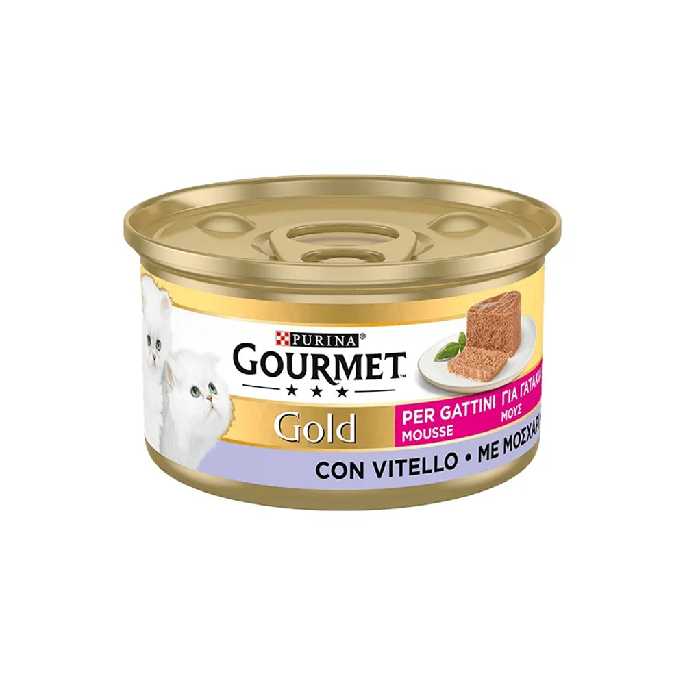 Gourmet Gold Kitten Mse Veal 85g