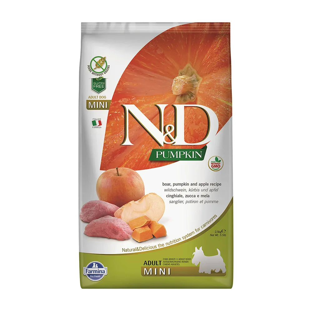 Nd Yaban Domuzlu Balkabaklı Köpek Maması 2,5 Kg