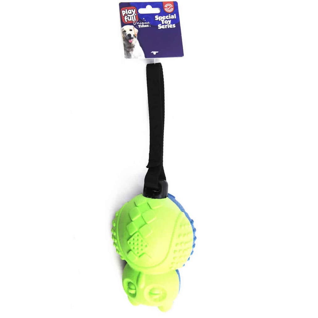 Playfull İpli Baykuş Plastik Köpek Oyuncağı 30x10 Cm