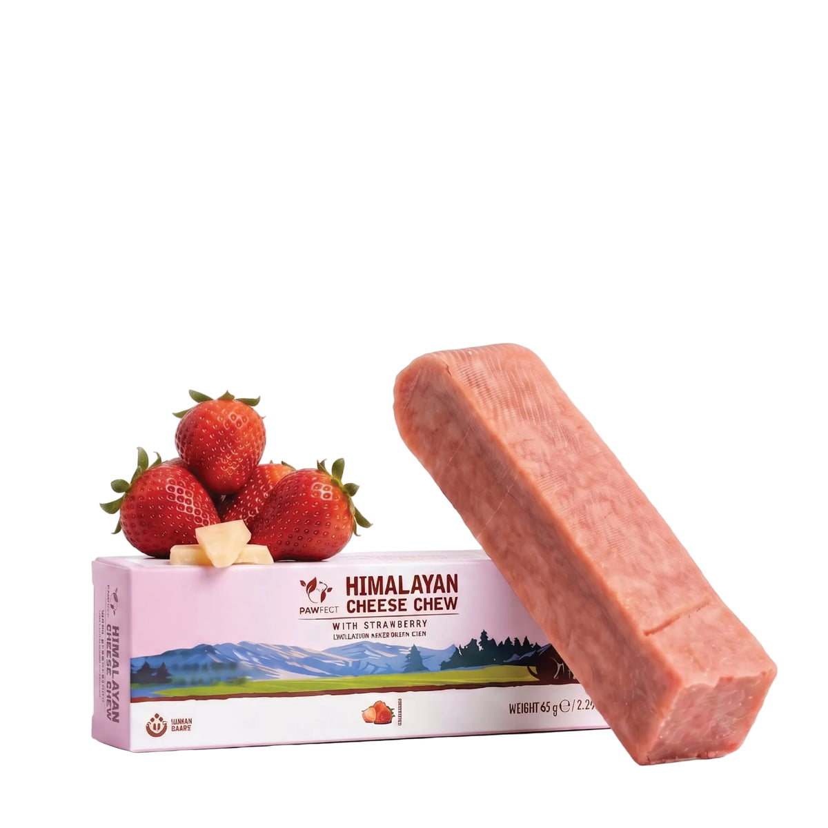 Pawfect Himalayan Cheese Köpek Ödülü M Strawberry