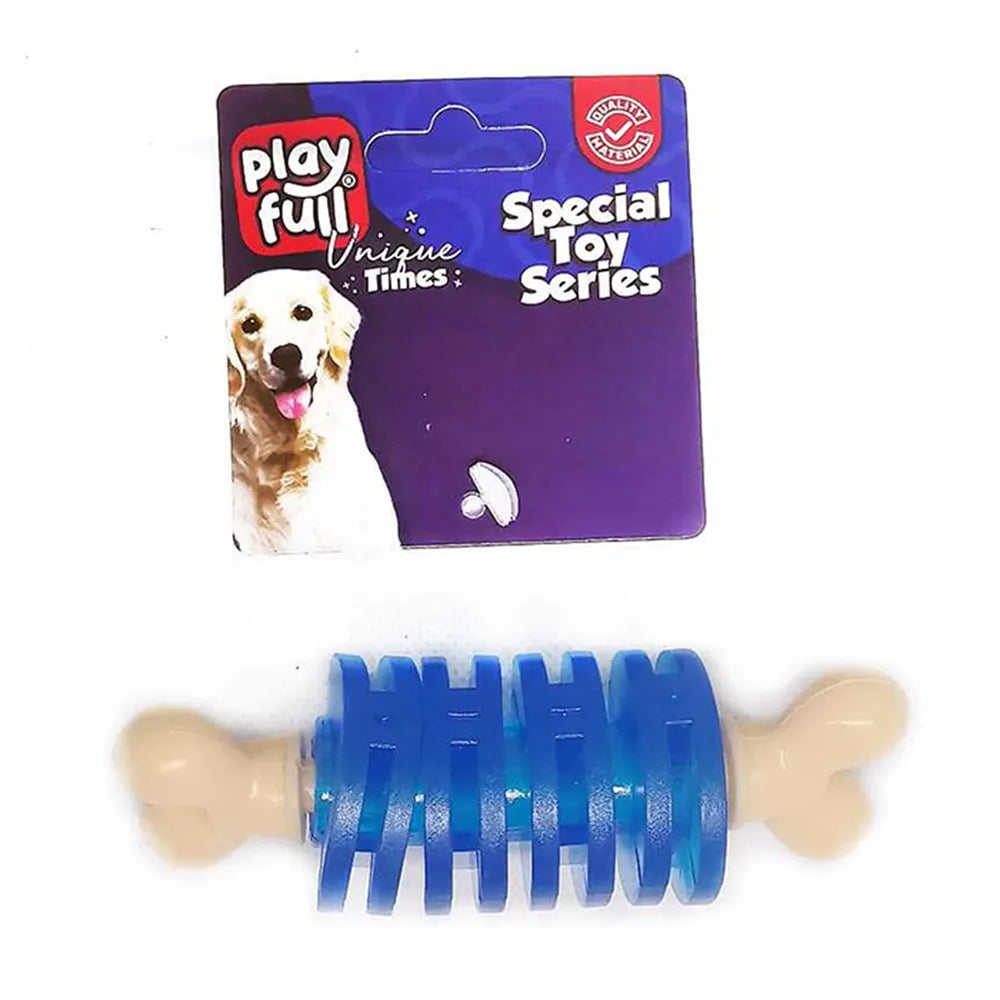 Playfull Plastik Halka Köpek Çiğneme Oyuncağı 10x3 Cm