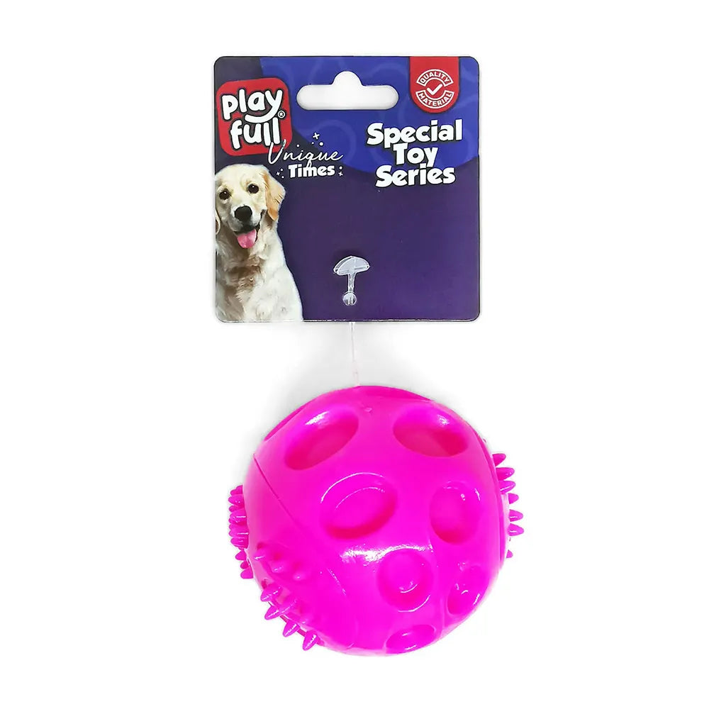 Playfull Plastik Renkli Top Köpek Oyuncağı 6 Cm