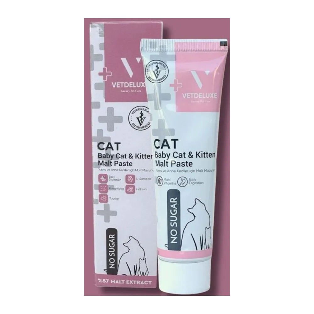 Vetdeluxe Babycat Kitten Malt Paste 100 Gr