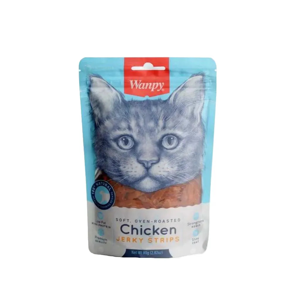 Wanpy Kedi Crunch Ödül Catnipli & Tavuklu 60g