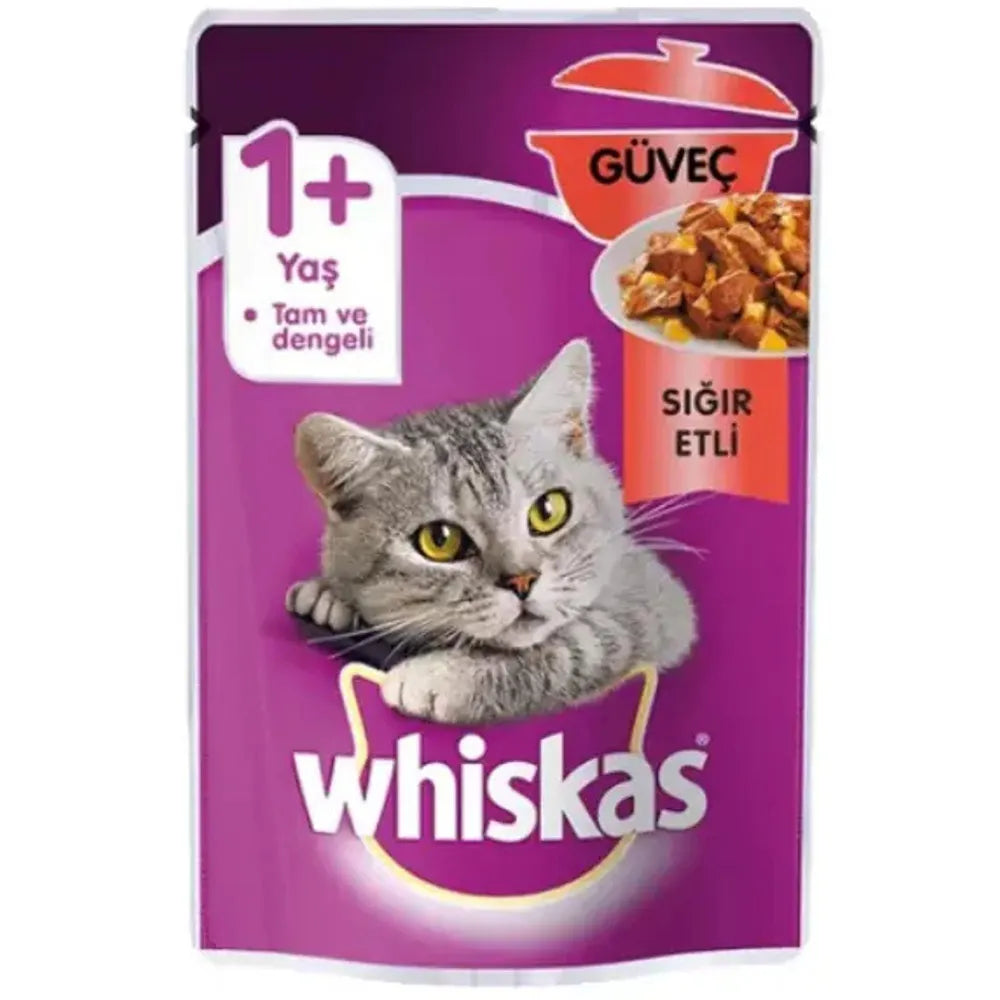 Whiskas Güveç Sığır 85 Gr