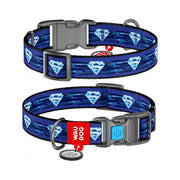 0015-2013-waudog "superman 1" Design, Plastic Fastex, W 15 Mm, L 23-35 Cm