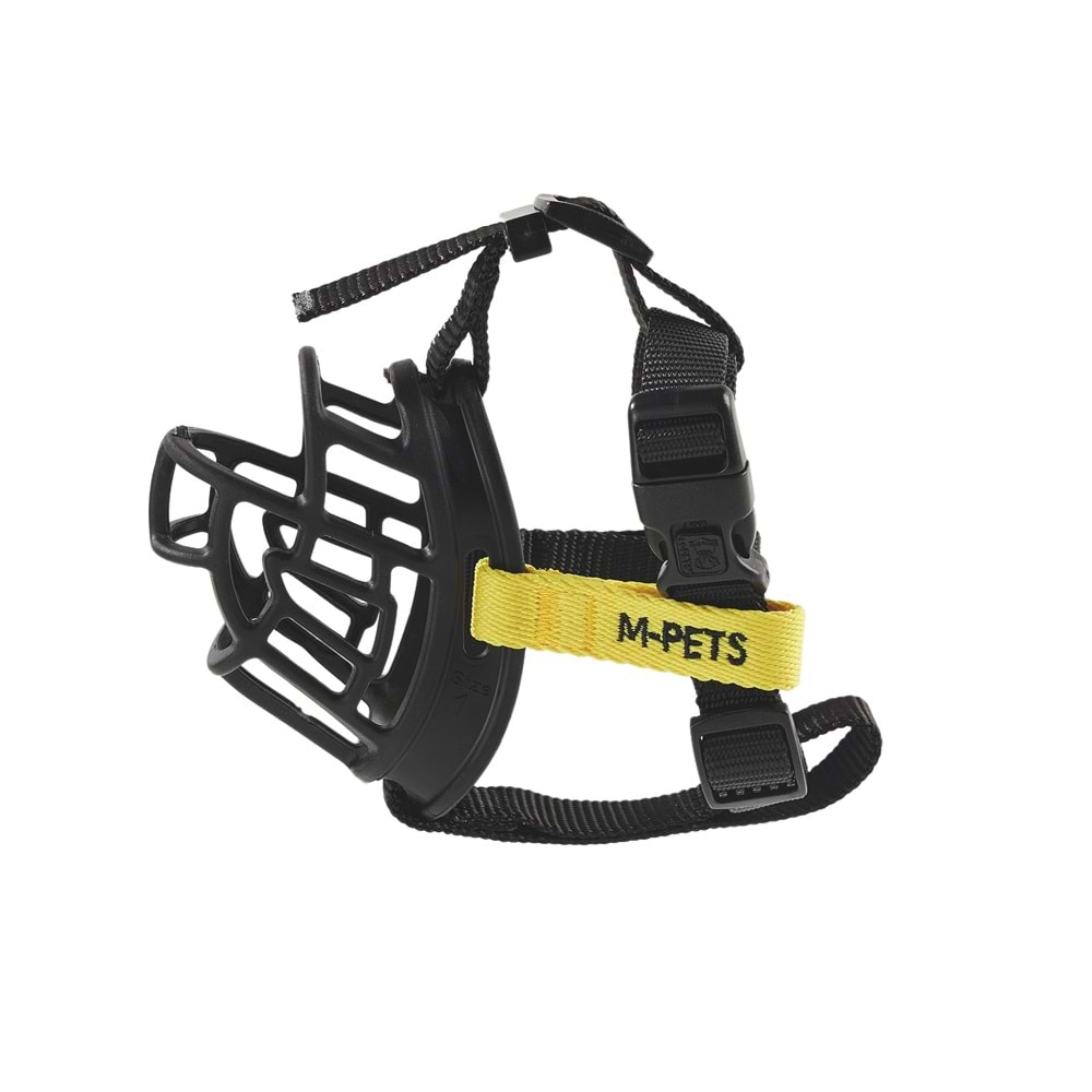 10845599 M-pets Bark Guard Ağızlık (l) Black/yellow