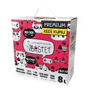 Basted Topaklanan Premium Doğal Kedi Kumu 8 Lt