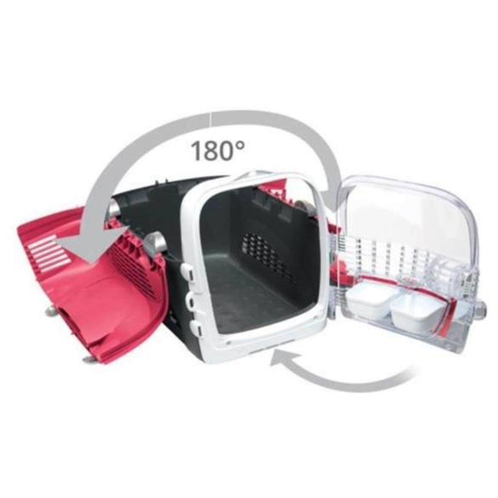 Catit Cabrio Carrier Cherry Red