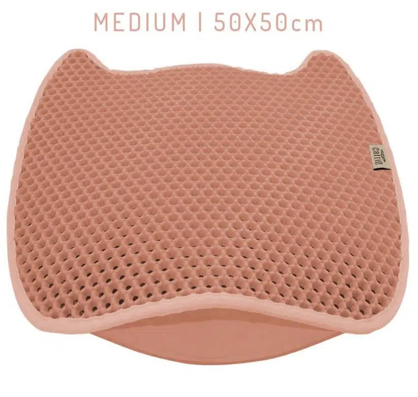 Cattie Taraklı Eva Kedi Kumu Paspası 50x75cm (pembe)