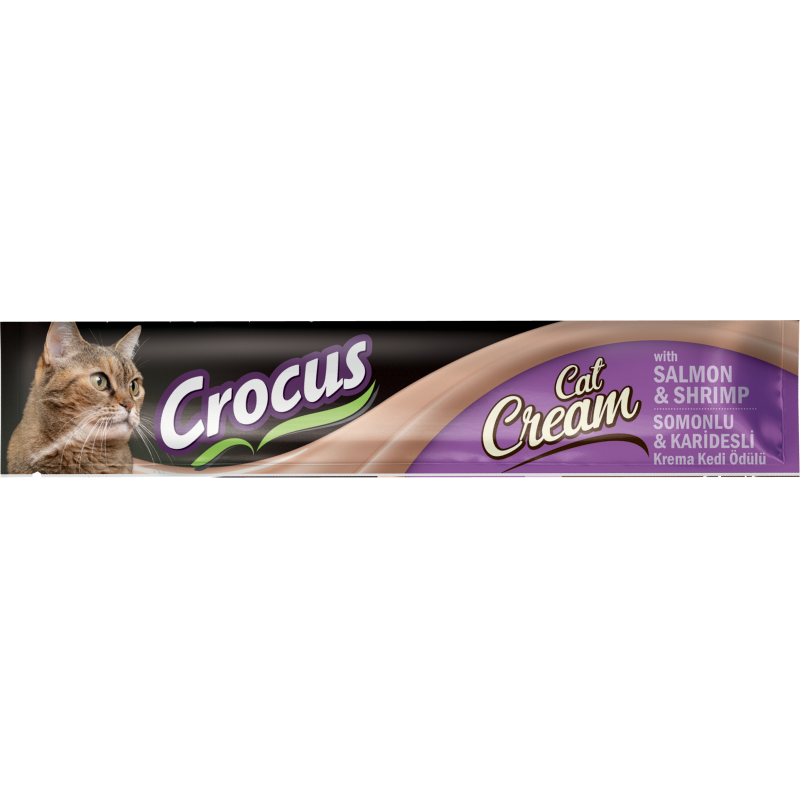 Crocus Somon&karides Kedi Kreması Tekli 15gr