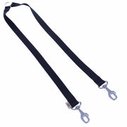 Doggie Dokuma İkili Köpek Gezdirme Aparatı 2,5x70-60 Cm Siyah