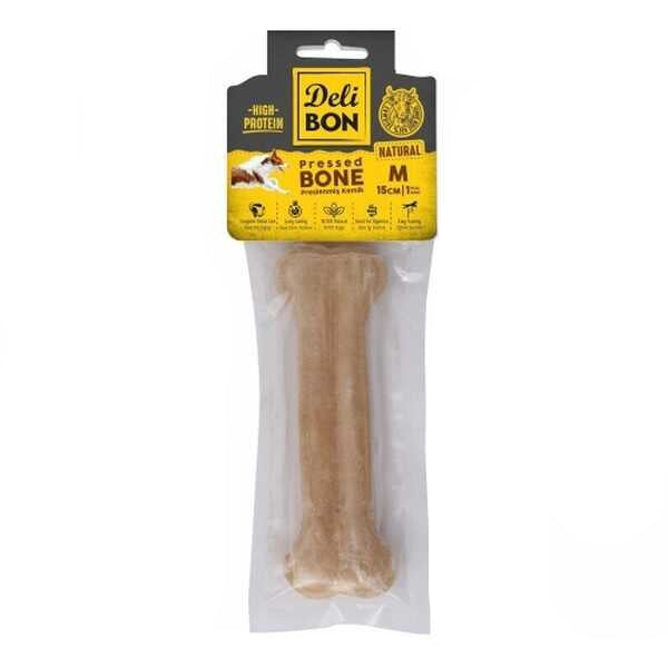 Delibon Kemik Köpek Ödül Maması 15cm 1 Adet (natürel)
