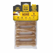 Delibon Köpek Çiğneme Pres Kemik 4 Lü 4x12 Cm Naturel