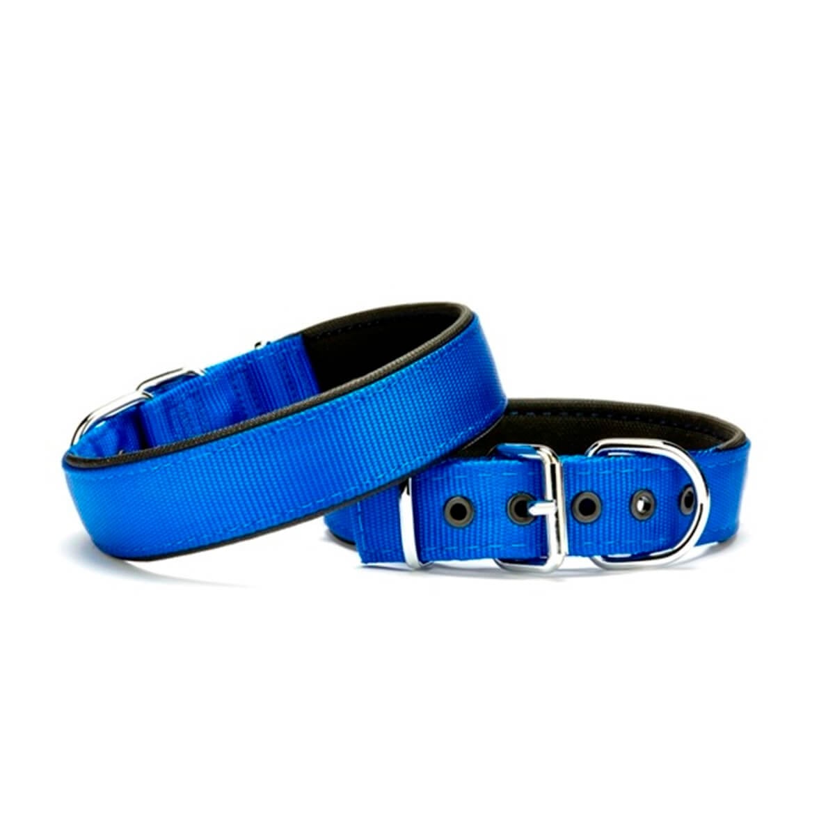 Doggie Dokuma Köpek Tasması 2.5x37- 45cm (mavi)