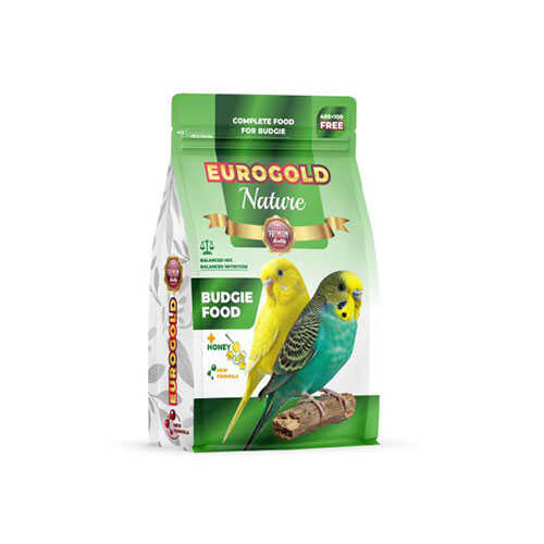 Eurogold Nature Ballı Muhabbet Kuşu Yemi 500 Gr