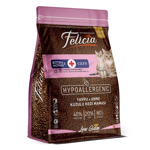 Felicia1 Kg Kuzulu Az Tahıllı Yavru Kedi Maması