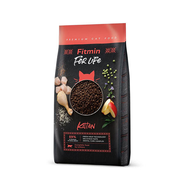 Fitmin For Life Kitten Taze Tavuk Etli Yavru Kedi Maması 8 Kg