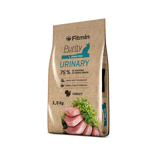 Fitmin Purity Urinary Taze Hindi Etli Yetişkin Kedi Maması 1,5 Kg