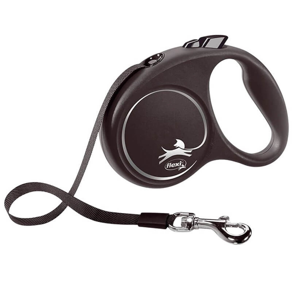 Flexi Black Desıng Otomatik Gezdirme Tasması Siyah Large 5 M