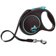 Flexi Black Design S Beden Mavi 5mt Şerit Tasma