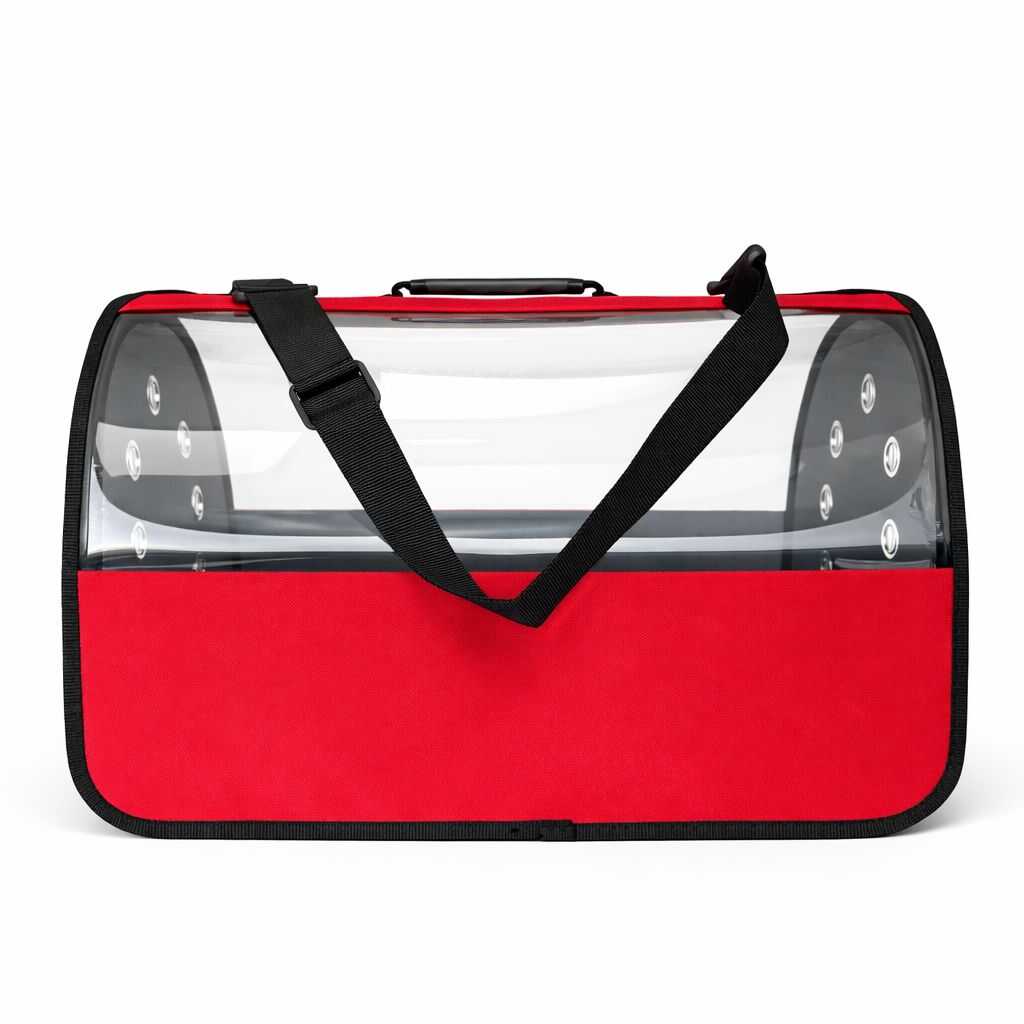 Pet Pretty Flybag Çanta Büyük Boy Kırmızı 30x30x49 Cm