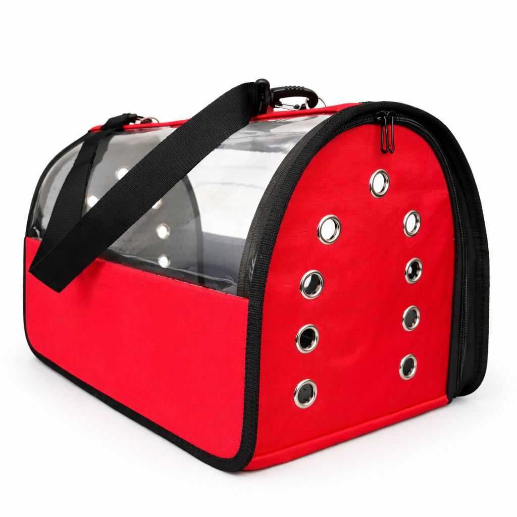Pet Pretty Flybag Çanta Büyük Boy Kırmızı 30x30x49 Cm