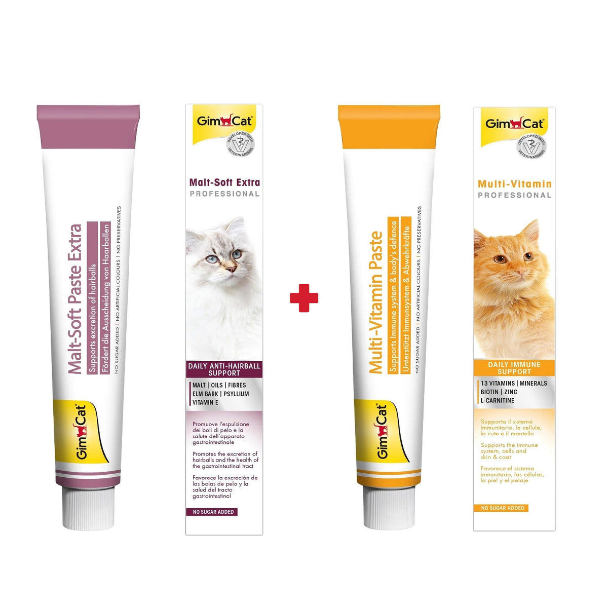 Gımcat Kedi Macunu Malt 100gr+m.vıt 100gr 2li Set